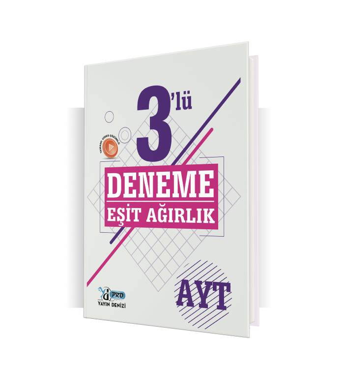 YKS AYT PRO DENEME 3 LÜ EŞİT AĞIRLIK - 2022